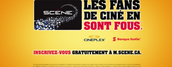 SCENE/Cineplex Odeon Movie Card